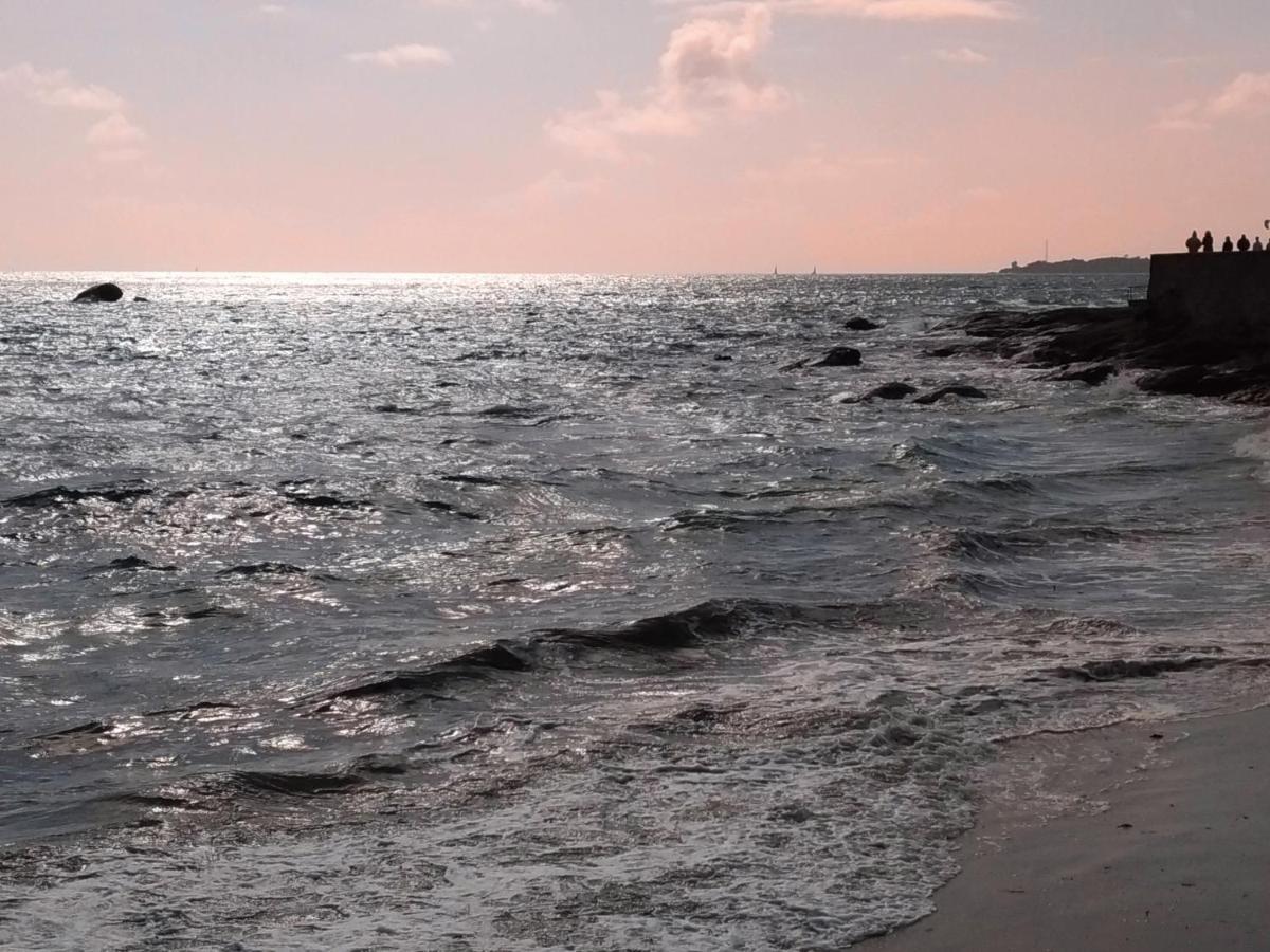 L'Ocean A 100M Via Une Venelle Privee, La Ville Close A 500M, L'Archipel Des Glenan A L'Horizon コンカルノー エクステリア 写真