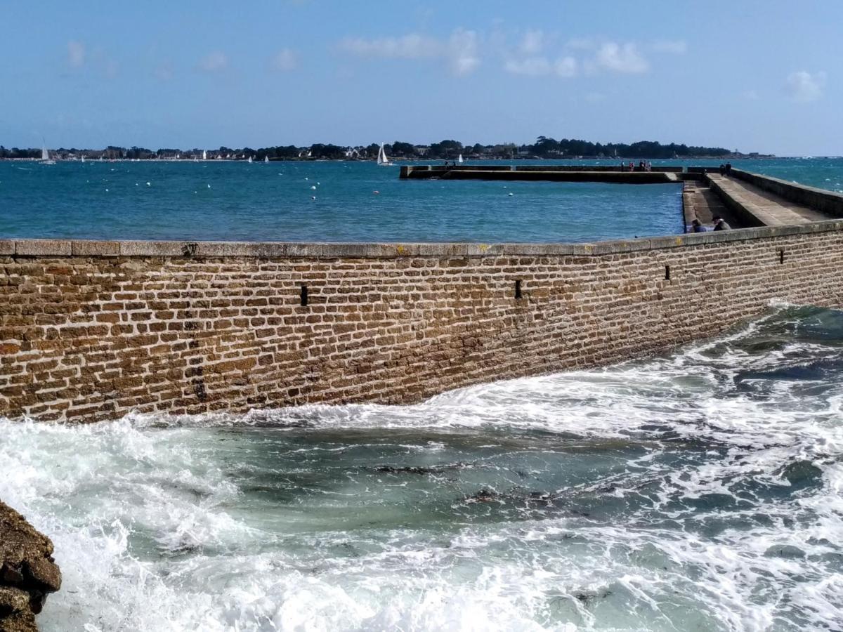 L'Ocean A 100M Via Une Venelle Privee, La Ville Close A 500M, L'Archipel Des Glenan A L'Horizon コンカルノー エクステリア 写真