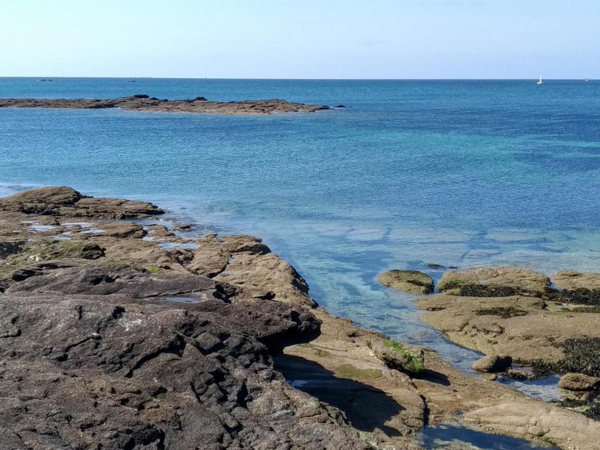 L'Ocean A 100M Via Une Venelle Privee, La Ville Close A 500M, L'Archipel Des Glenan A L'Horizon コンカルノー エクステリア 写真